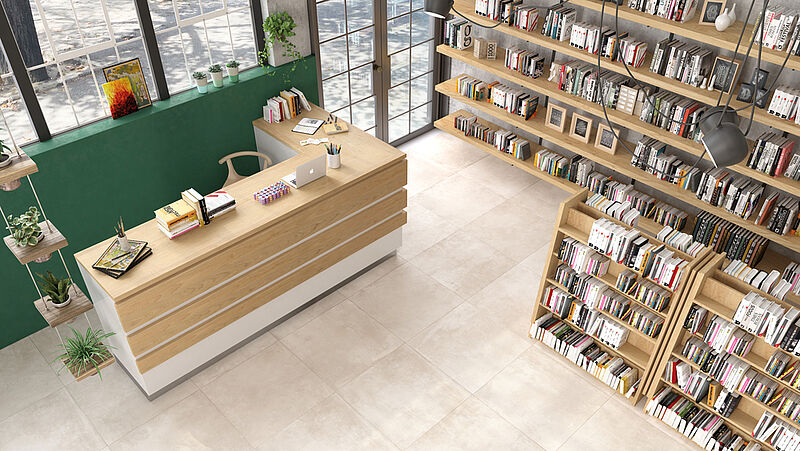 Fliese Rondine Volcano beige 