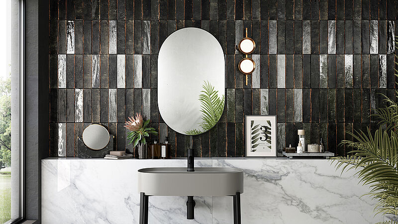 Fliese Rondine Soho - Black 
