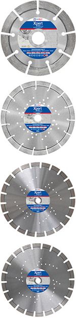 bauXpert Diamanttrennscheiben Laser geschweißt, Made in Germany