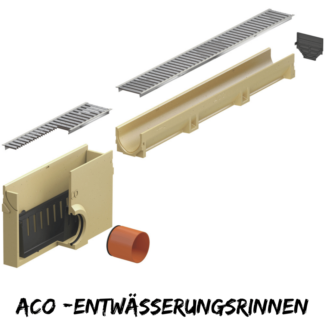 ACO-Self, Entwässerungsrinne, Entwässerung, Rinne